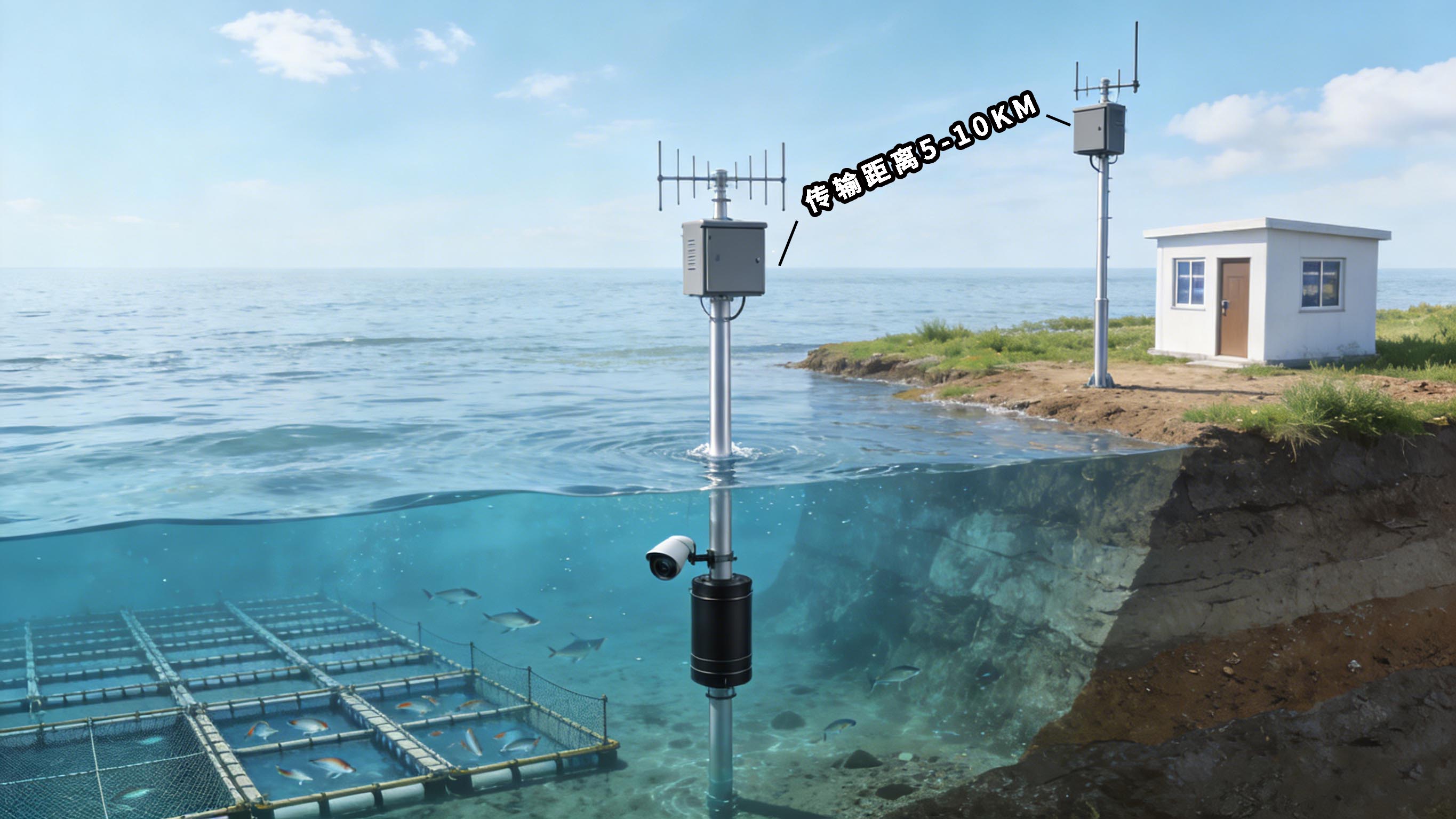 水下養(yǎng)殖無線視頻傳輸方案2